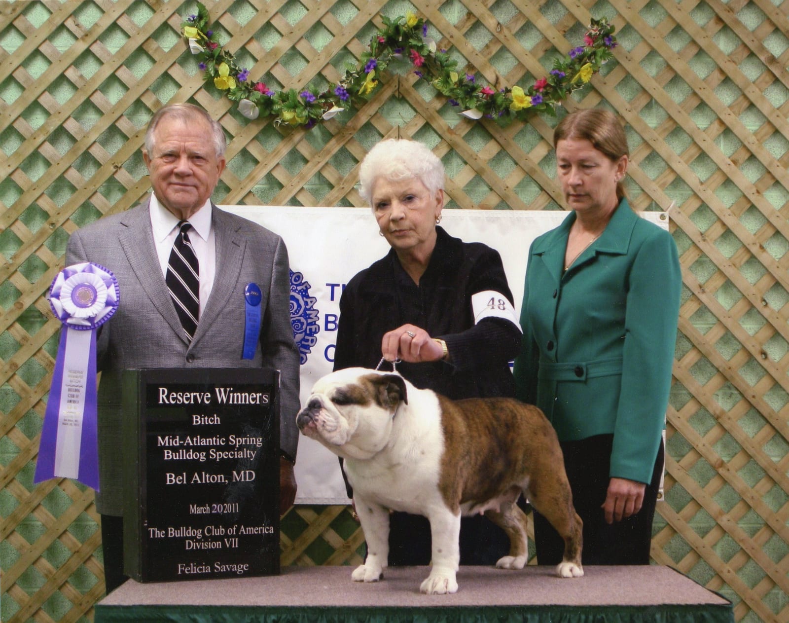 Reserve Winners Bitch