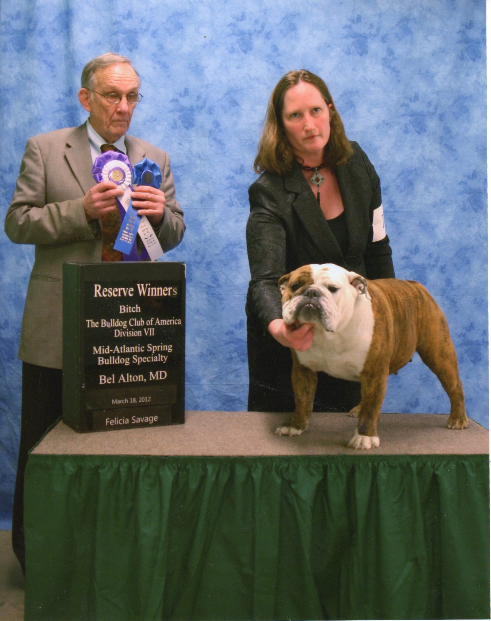 Reserve Winners Bitch